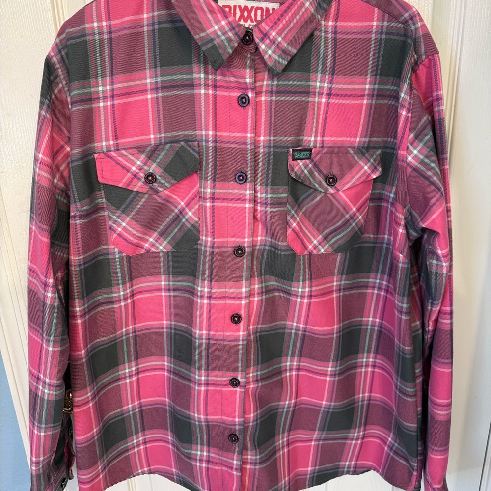 DIXXON SHREDDY 3.0 WOMENS FLANNEL SIZE 2X